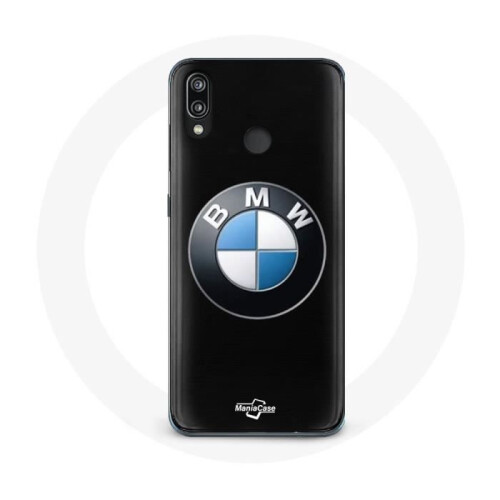 BMW Coque pour Huawei P20 Lite - BMW - Logo - Noir - Rigide - Protection