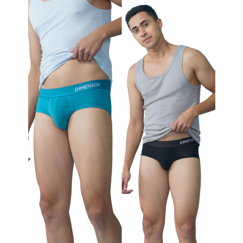 Cuecas Masculinas Modal Ajuste Regular Antibacterianas Respiráveis