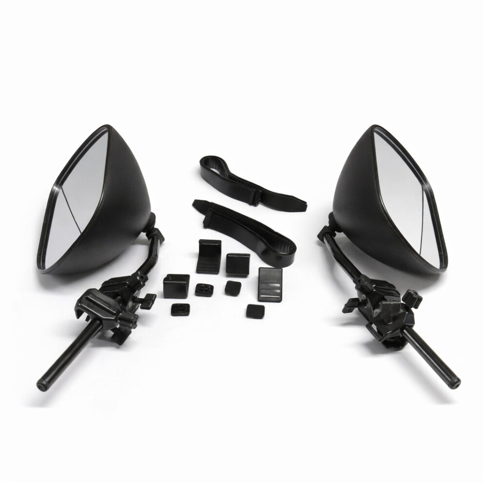 Caravan Flat Towing Mirror X2 (Adjustable Rear View Blind Spot) 600988545632
