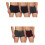 Euro Rupa Cueca Mini Trunk, Cores Variadas, Pacote de 5 1