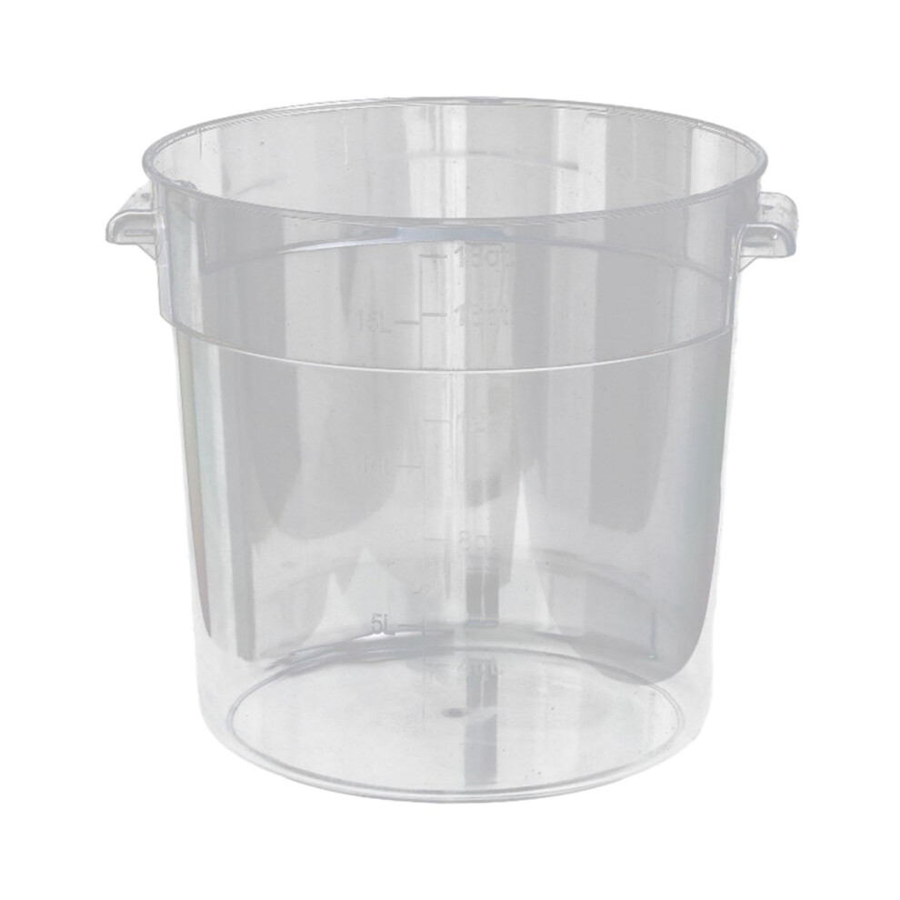 Transparent Car Wash Bucket 31X30x26cm Large Capacity Durable Pp Clear Bucket For Detailing And Cleaning 9073542046059
