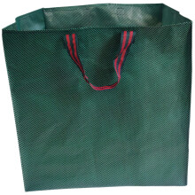 Heavy Duty Square Garden Waste Bag 60L Reusable Yard Leaf Debris Collection Bag with Handles