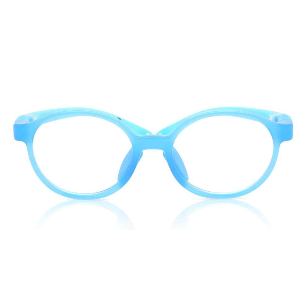 Smartbuy Collection Full Rim Round Blue Smartbuy Kids Sparkle 9027 C3 Kids Eyeglasses