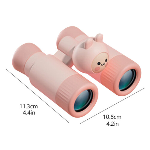 Lightweight Binoculars Compatible with Children, Shockproof Design Ensures Safety during Play, Perfect Compatible with Learning Through Expl 2