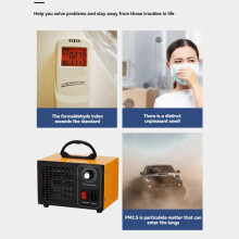 Ozone Generator 60000mg/H, High Capacity O3 Air Purifier for Home Commercial Industrial C EU Plug