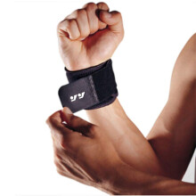 Adjustable Wrist Support Brace for Carpal Tunnel and Arthritis, Breathable Neoprene Compression Strap, Black 2 Pack