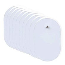 20Pcs TENS Electrode Pads Self Adhesive Electrode Pads, Reusable Oval Silicone Gel for TENS Units