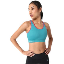 Cultsport Fortmfit Sutiã Desportivo Almofadado | Rede de Potência | Fecho de Gancho e Olho | Suporte Extra Verde Água
