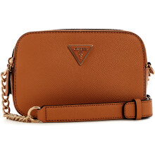 Guess Bolsa de Ombro Noelle Câmera Beige