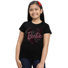 Kidsville Barbie T-shirt voor Meisjes Zwart