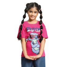 Kidsville Lilo & Stitch T-Shirt Voor Meisjes Roze