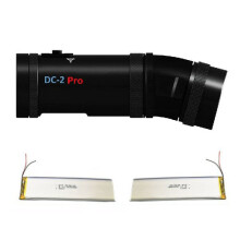 Techalogic FHD 1080p Dual Recording Helmkamera DC-2 Pro Batteriewechsel-Reparaturservice