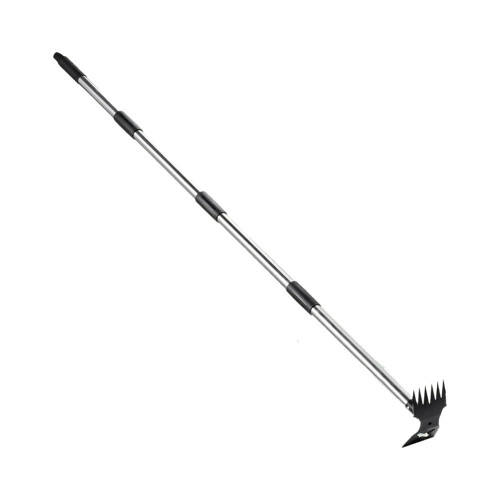 2 in 1 Garden Hoe and Weed Puller, Double Head Weeding Tool for Flower Beds, Durable Construction