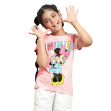 Kidsville Mickey & Friends Printed Regular Fit T-shirt Meisjes Multikleur