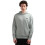 Calvin Klein Sudadera con capucha de algodón Calvin Klein gris pizarra 1