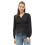 Harpa Dames Effen Regular Blouse (Gr6262A_Zwart Klein) 1