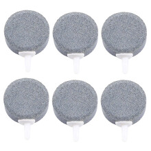 Accesorios para bombas de aire nano, burbujeadores para peceras con aireadores hidropónicos para estanques y acuarios (6 unidades)