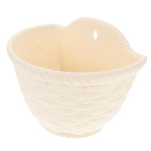Rattan Wall Hanging Planter for Indoor Plants, SpaceSaving Decorative Wall Plant Pot