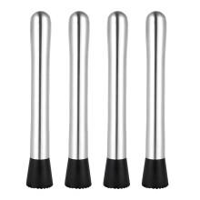 Craft Cocktail Companion, Food Grade Material Muddler With Stainless Steel Build And Ergonomic Grip, Textured Surface Compatible with Flavor