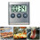 Silver Kitchen Timer, Countdown Timer With Multi-function Capabilities For Meetings And Sports, Easy To Use Timer Up To 99 Min, Loud Alarm S 1
