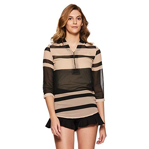 Harpa Dames Blouse Top (Gr2699_Nude_Small)
