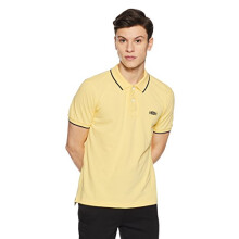 Polo Masculino Flying Machine (8907259687926_Fmts6307_Grande_Amarelo)