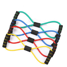 O Shape Design Latex Yoga Chest Band, Professional Elastic Band, Yoga Supplies Compatible with Stretching And Rehabilitation, 3PCS