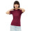 Harpa Dames Effen Regular Blouse (Gr6228_Maroon X-Small) 1