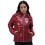 Freehand Dames Polyester Effen Puffer Hooded Jacket 1