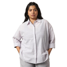 Camisas de Mulher de Manga Longa com Gola Larga e Estilo Oversized 24