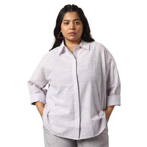 Camisas de Mulher de Manga Longa com Gola Larga e Estilo Oversized 24