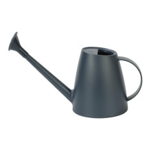 Dark Blue 1.8L Plastic Watering Can with Long Spout and Sprinkler Head for Indoor and Outdoor Plants