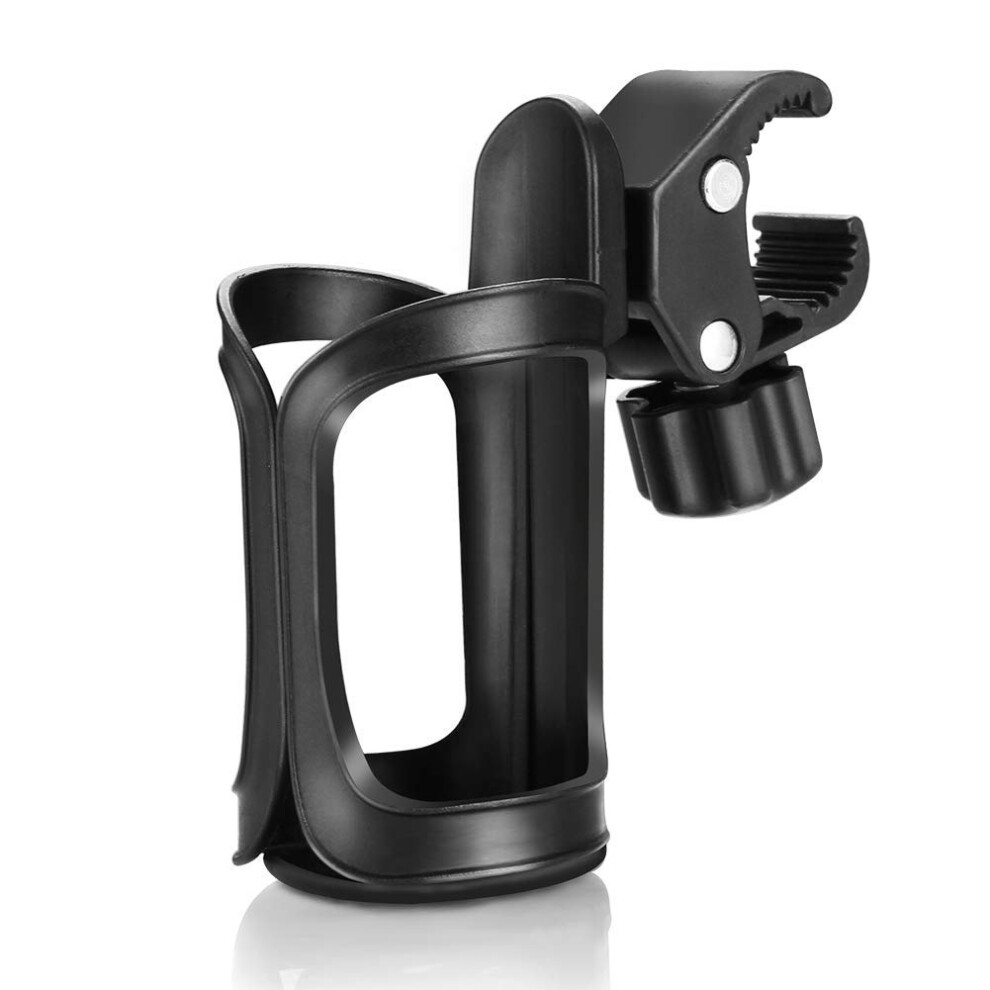 Cup Holder 360 Degree Rotation Drink Bottle Cage Pram Cup Holder For Mountain Bikes Baby Stroller And Wheelchair 3545974753172