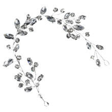Pearl Hair Vine, Bridal Hair Accessories with Crystal Rhinestone for Elegant Design, High Quality Alloy Flexible Hair Jewelry for Wedding He