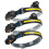 Adjustable Angle Waterproof Head Torch, Dual Light Sources Motion Sensing Mode Compatible with Nighttime Hiking 1