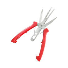 Double Mouth Garden Pruning Shears Stainless Steel Scissors Non Slip Handle for Fruit and Vegetable Trimming
