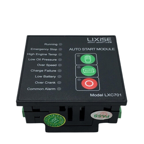 Diesel Generator Controller LXC701 Auto Start Control Unit Replacement for DSE701 for Reliable Genset Operation