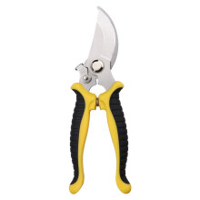 Heavy Duty Pruning Shears Ergonomic Non‑Slip Grip Sharp Manganese Steel Blades for Garden Trimming