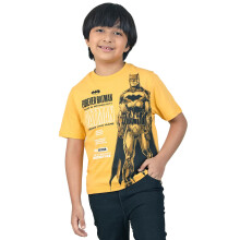 Kidsville Officiële Dc Comic Batman Jongens T-Shirts Korte Mouwen Grijs