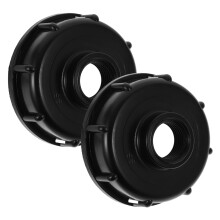 2Pcs IBC Tote Tank Adapter Set, Leak‑Resistant Garden Hose Connector Fittings, Durable Valve Connection for Water Transfer