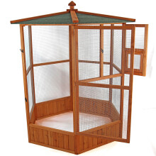 Actiaspet Wooden Aviary Bird House Shelter