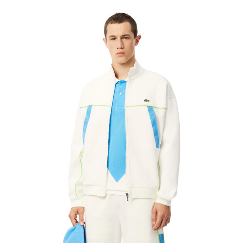Lacoste Sweatshirt Zippé Coupe Ample
