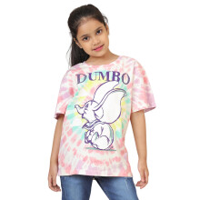 Kidsville Dumbo Printed Oversized T-shirt voor Meisjes Multikleur