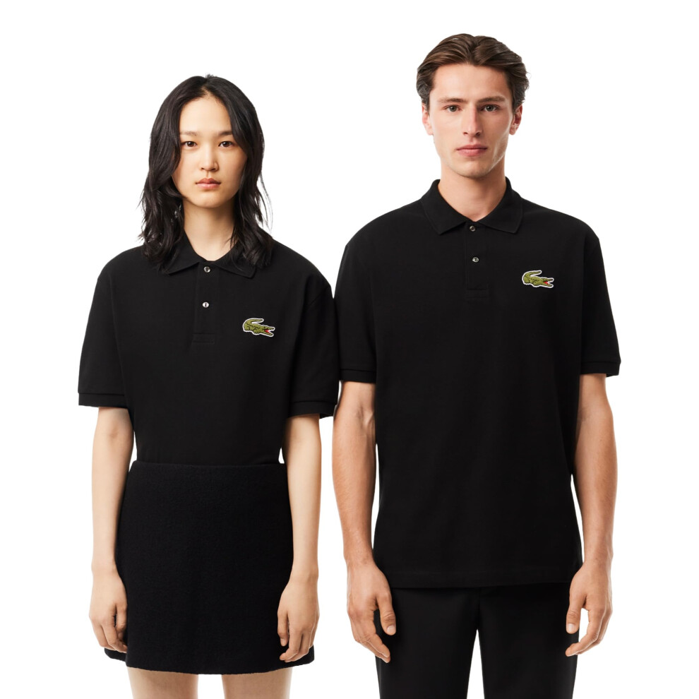 Lacoste Loose Fit L.12.12 Pique Badge Polo Shirt