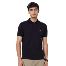 Lacoste Herren Classic Fit L.12.12 Polo Shirt Schwarz