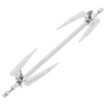 Stainless Steel Rotisserie Fork for Air Fryer and Oven, 360 Rotating Chicken Roast Accessory