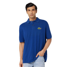 L.12.12 Pique Badge Polo Shirt in Locker Fit