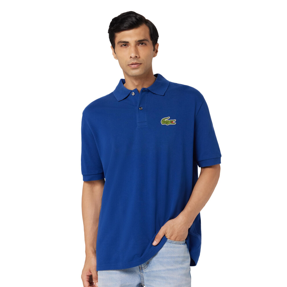 Lacoste Loose Fit L.12.12 Pique Badge Polo Shirt