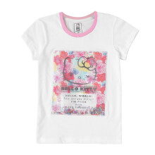 Kidsville Loose Fit Hello Kitty T-shirt voor Meisjes
