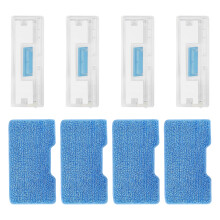 4PCS Steam Mop Cloth Cleaning Cloths Mop Attachments Floor-Blue